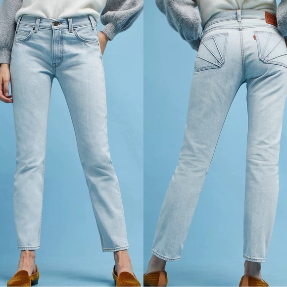 LEVI’S High Rise Orange Slim Tab Skinny Denim Jeans - Picture 2 of 9